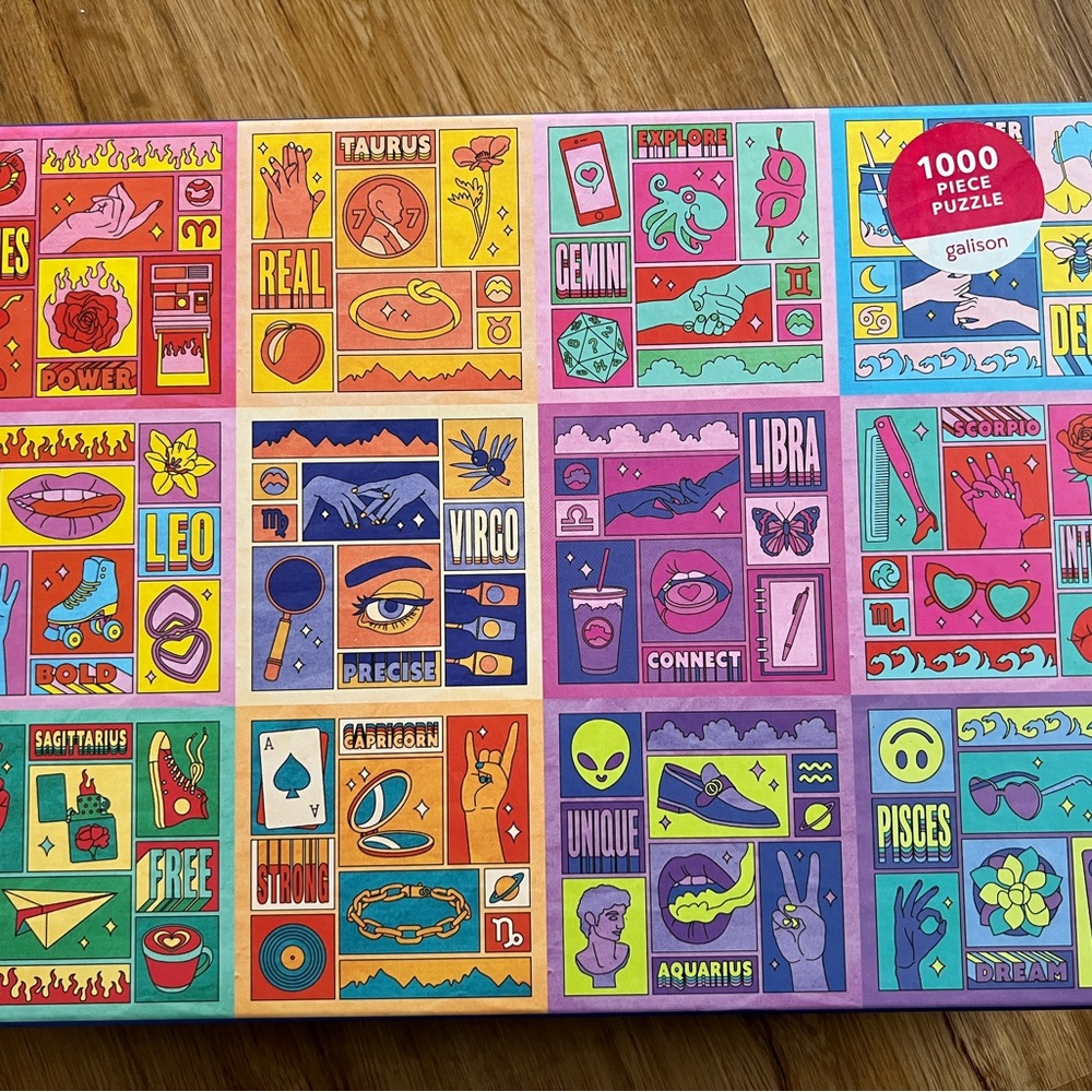 1000 Zodiac/Astrology Puzzle